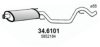 OPEL 24447476 Middle Silencer